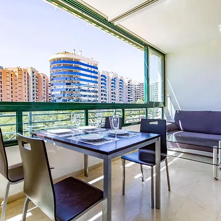 Beautiful Flat In The Building Balcon Del Mar, On The First Line Of La Cala Beach, Pool And Garage فيياخويوسا