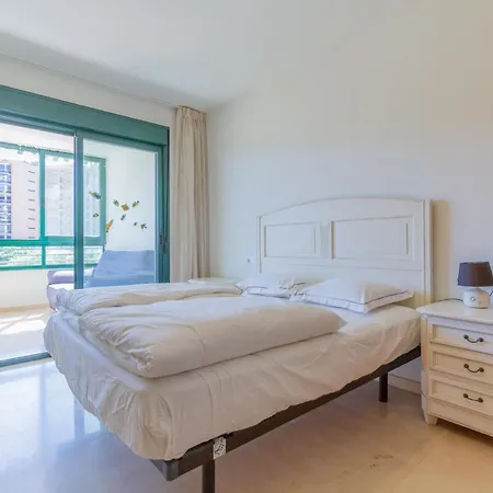 Beautiful Flat In The Building Balcon Del Mar, On The First Line Of La Cala Beach, Pool And Garage Apartment *